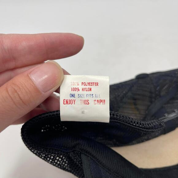 Vintage Otto Black Pink Red ‘Diesel Smoke‎ Makes Me Horney’ Trucker Hat - Picture 6 of 6